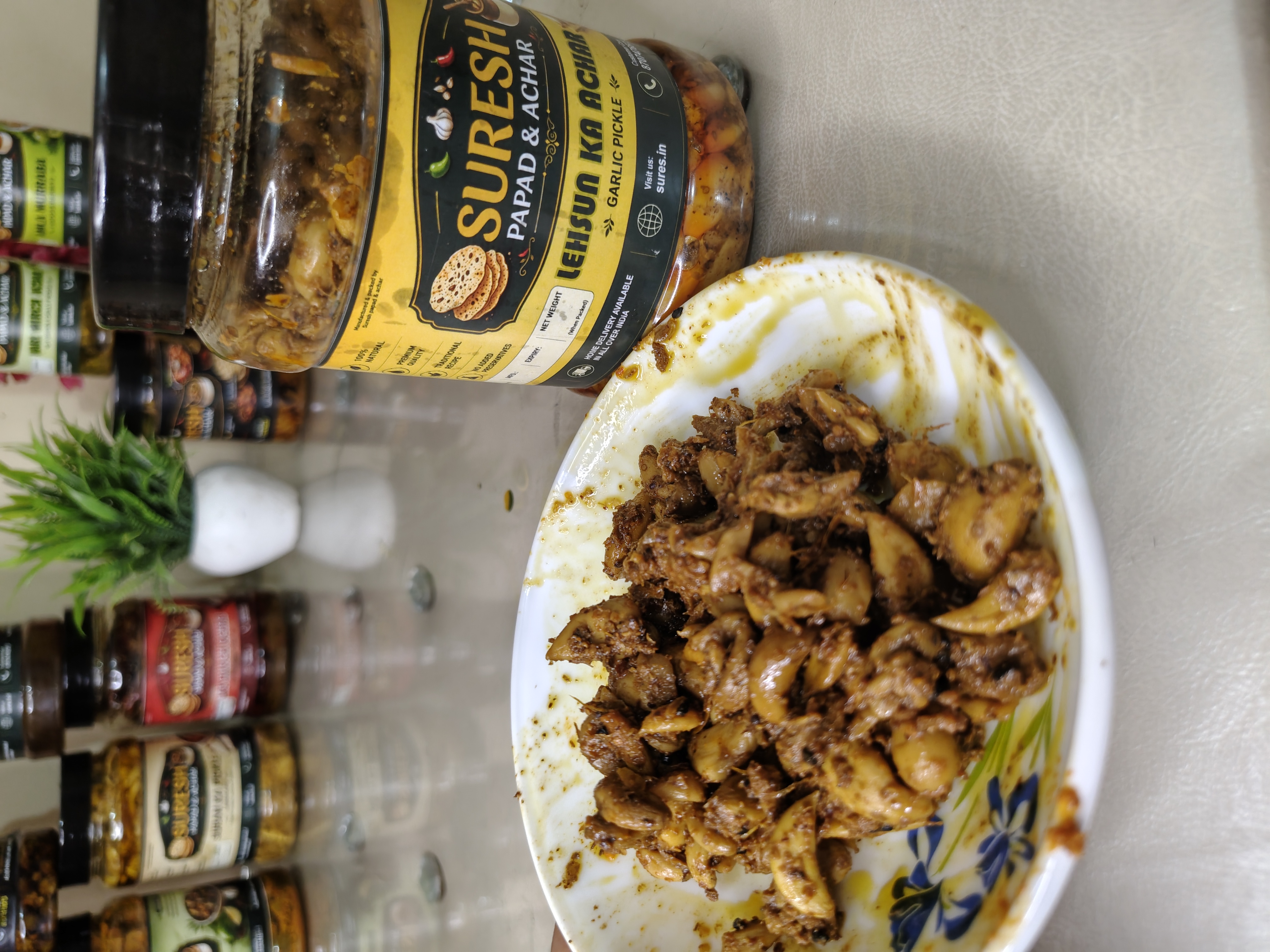 Garlic Pickle (Lehsun Achar) photo 2