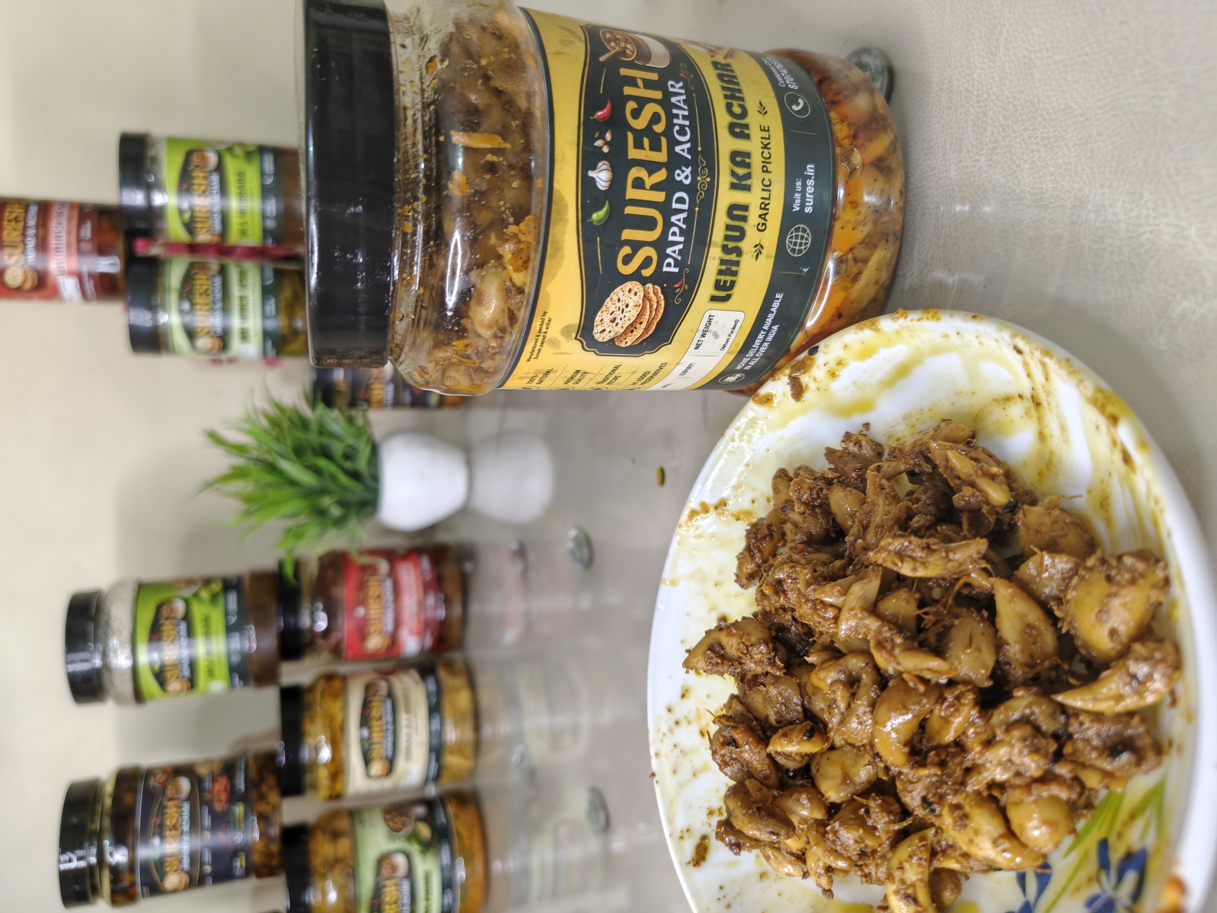 Garlic Pickle (Lehsun Achar) photo 3